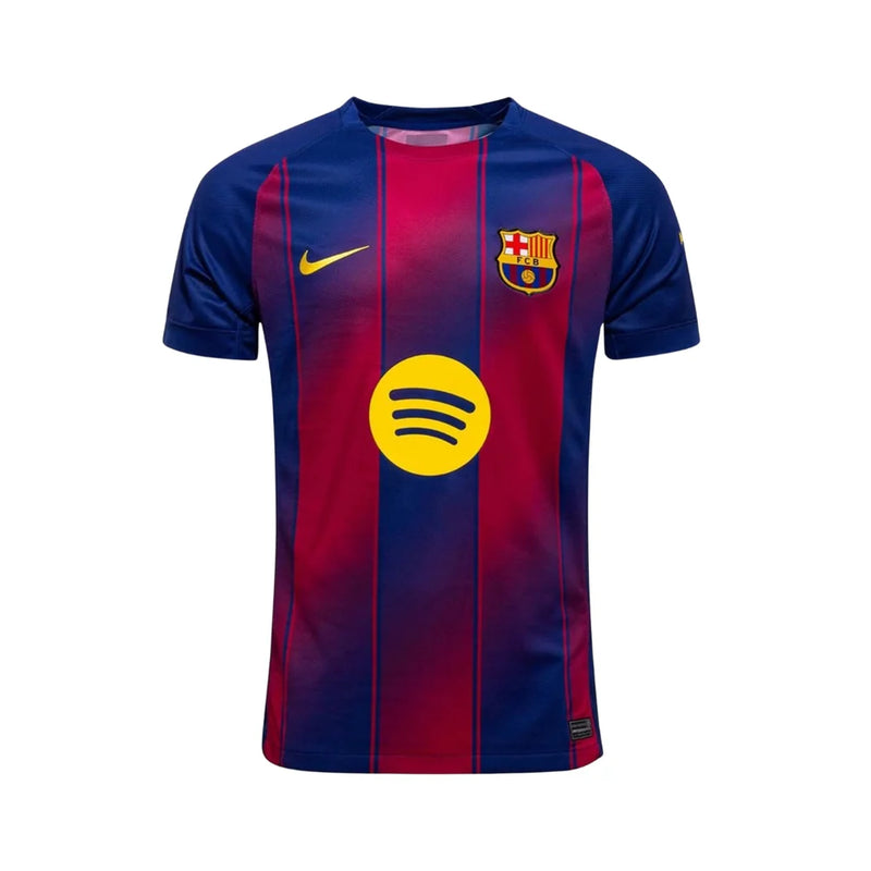 CAMISA DO BARCELONA 26/27 VERMELHO E AZUL